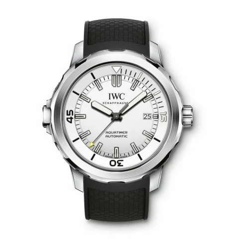 IWC Aquatimer Automatic Stainless Steel / Silver / Rubber IW3290-03 (3290-03, IW329003)